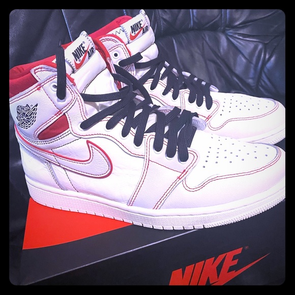 Nike Other - AIR JORDAN 1 RETRO HIGH-PHANTOM GYM RED